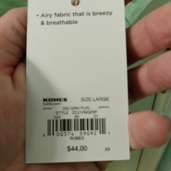 NWT 3 size Lage Croft & Barrow Robes/Dusters - Picture 8 of 11